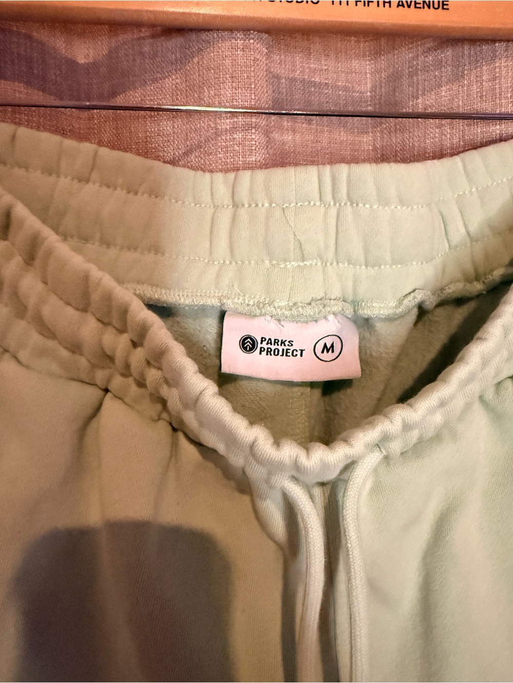 Parks Project Fun Sun Graphic Fleece Jogger Sweatpants Sage Green Medium - Picture 6 of 12